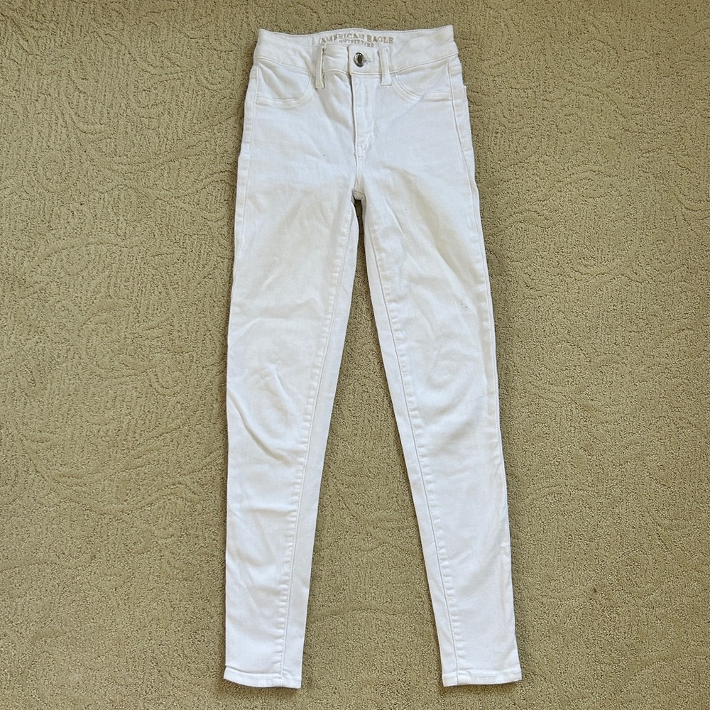 High-waist Stretch Skinny Jeans